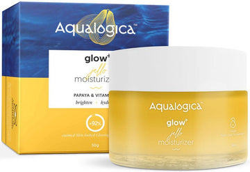 Aqualogica Glow+ Jello Moisturizer with Vitamin C & Papaya (Brighten + hydrate)50 G