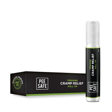 Pee Safe Feminine Cramp Relief Roll On For Period Pain 10ml