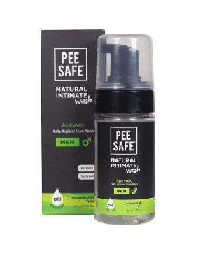 Pee Safe Natural Intimate Wash For Men With Ayurveda Extracts-100ml