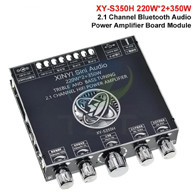 XY-S350H 2.1 Channel Amplifier Board 220W×2 + 350W TPA3251D2 | Bluetooth 5.1, AUX, USB Sound Card, Sinilink App Control
