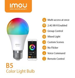 Imou Smart Bulb Lamp LED Wifi/Bluetooth 9W RGB/Multicolor