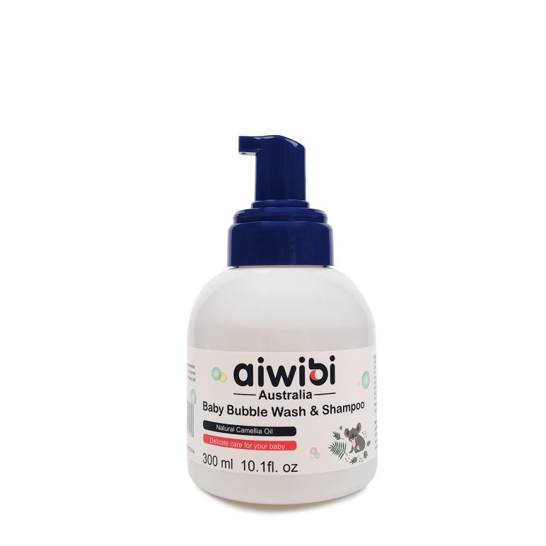 Aiwibi Baby Bubble wash and Shampoo 300Ml