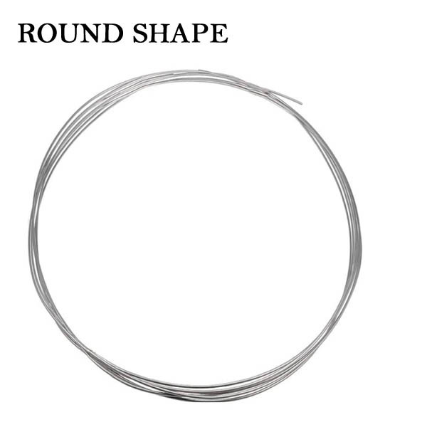 Nickel Chromium Steel Heat Resistance Nichrome Wire (Silver, 1 Meter 0.56 mm of 24 Gauge) Add link It Solution