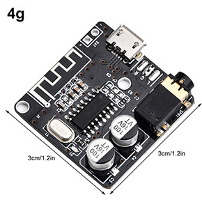 MP3 Bluetooth Decoder Board 5.0 - Ultra Small Size, Lossless Decoding, DIY Embedded