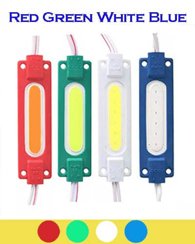 12V COB LED Modules Advertising Luminous Characters Backlight Modules IP65 Waterproof 2 Pcs