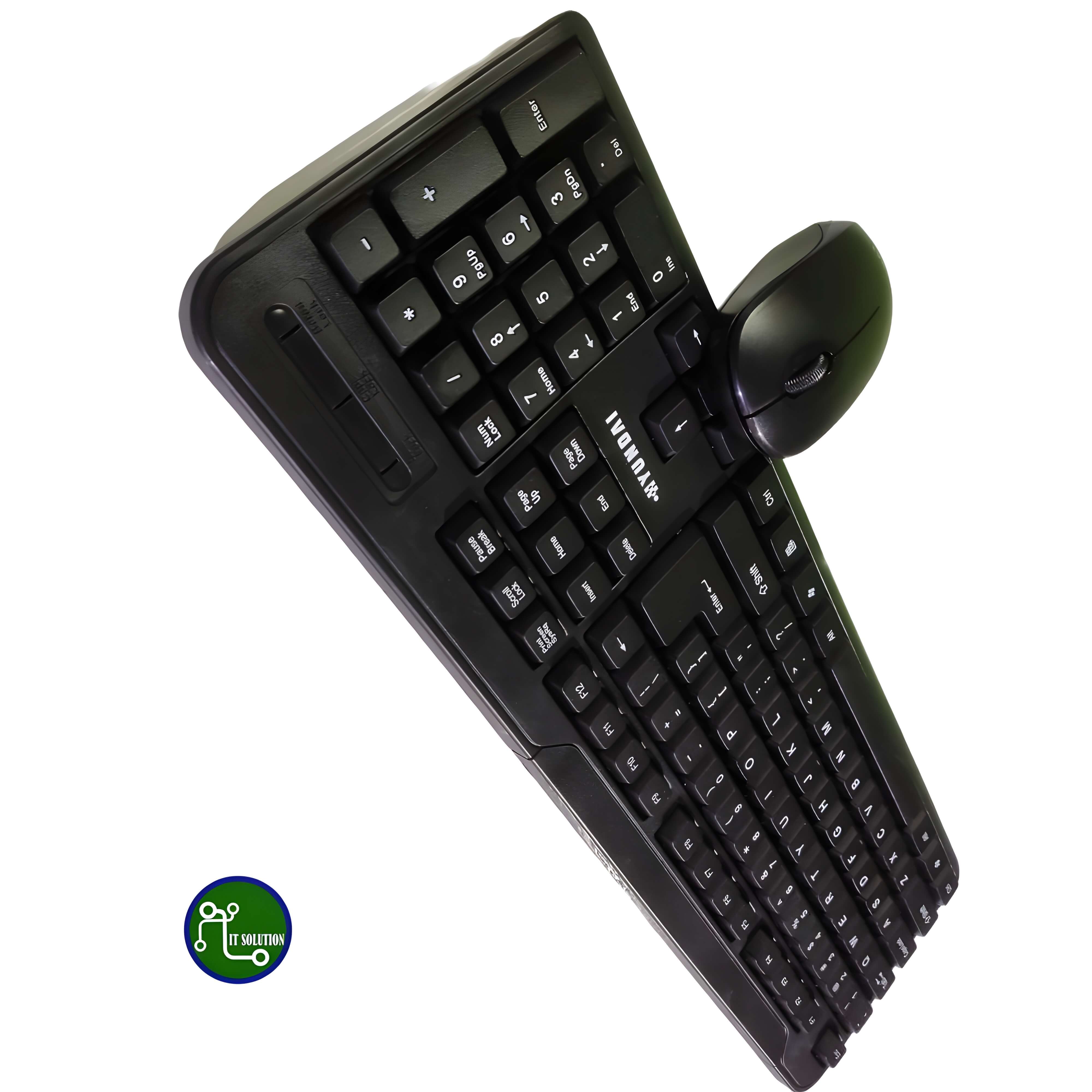 Hyundai HY-NMK230 Wireless Keyboard and Mouse Combo: Effortless Connectivity and Precision Control for Your Computing Needs