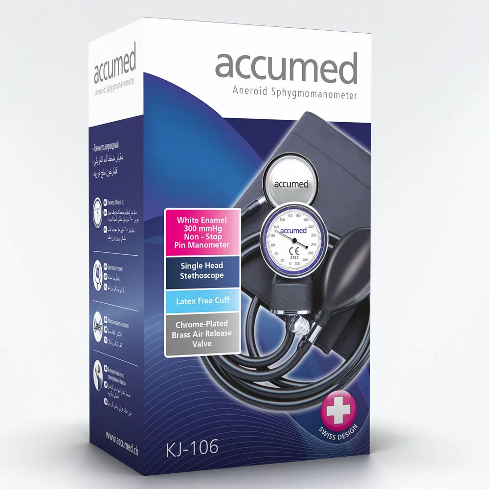 AccuMed Aneroid Sphygmomanometer/Blood Pressure Meter